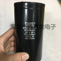 New 475V5400UF Import capacitor UTOR134 S13490-219 DC bolt foot electrolytic capacitor