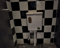 Tongyou TOUO toilet home toilet squatting toilet large impulse thickening 12L wall bathroom Flushing tank