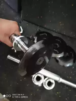 Flat ya ling gan aperture adjustable household dumbbell 25mm diameter bench press blank bu zha legs dumbbell