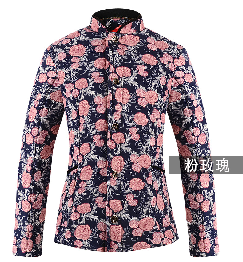 Áo khoác cotton nữ cộng với áo nhung dày ấm áp Phụ nữ trung niên Mẹ lông lạc đà đông bắc có thể mặc bên ngoài áo khoác cotton áo giữ nhiệt giá rẻ
