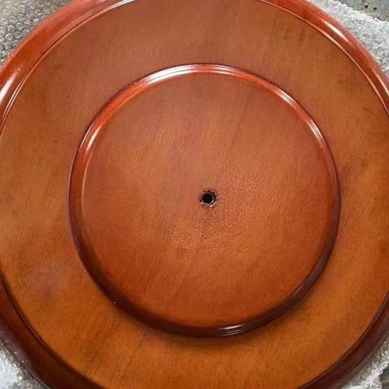 Universal Coat Rack Base Accessories, General-Purpose Floor-Standing Clothes Rack Round Base, Solid Wood Hanger Base Accessories