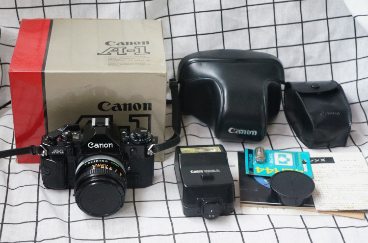 99 New-95 New Canon A-1 FD 50mm f1 4 f1 8 A1 film camera AE-1 upgrade spot