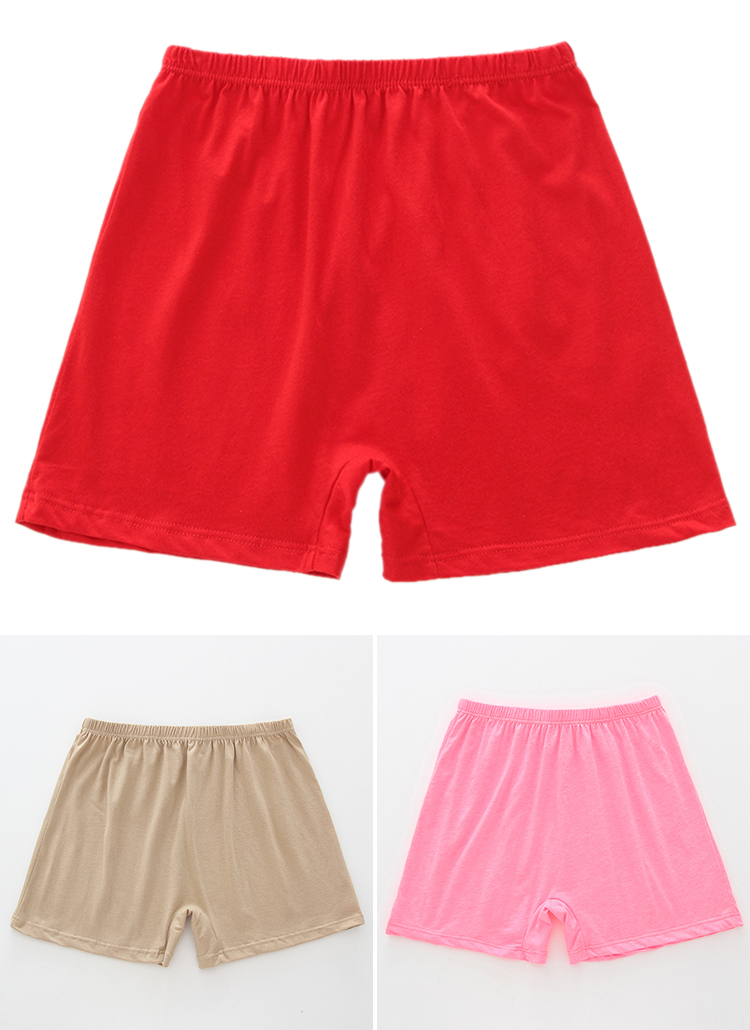 Đồ lót bằng vải cotton cho người trung niên và người già Thời trang boyshort cotton cũ cộng với chất béo để tăng kích thước lớn cho quần short cạp cao bốn góc của mẹ quan lot sieu mong