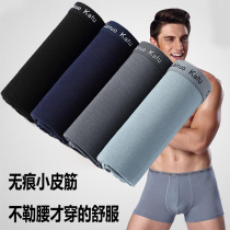 Summer thin mens underwear mens boxer pants modal traceless small side breathable tide young sexy students boxer pants