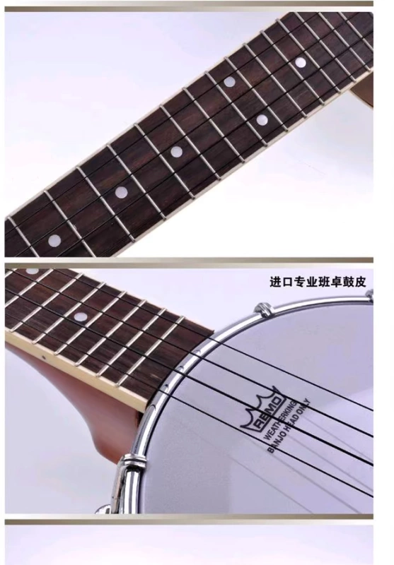 Banjo cảm thấy ukulele guitar phát hiện banjo banjo nhà máy nhạc cụ phương Tây tùy chỉnh trực tiếp