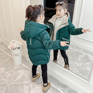 女童冬装棉服加厚外套儿童棉衣棉袄