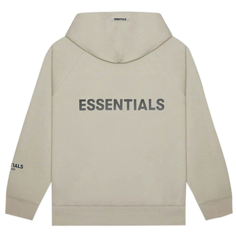 Худи на молнии (ESSENTIALS) унисекс, 3D силиконовые буквы, кардиган в стиле стрит
