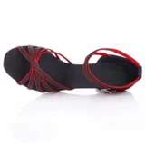 Новая женская латино -танцевальная обувь для взрослых среди высоких каблуков, новичка на высоком уровне.