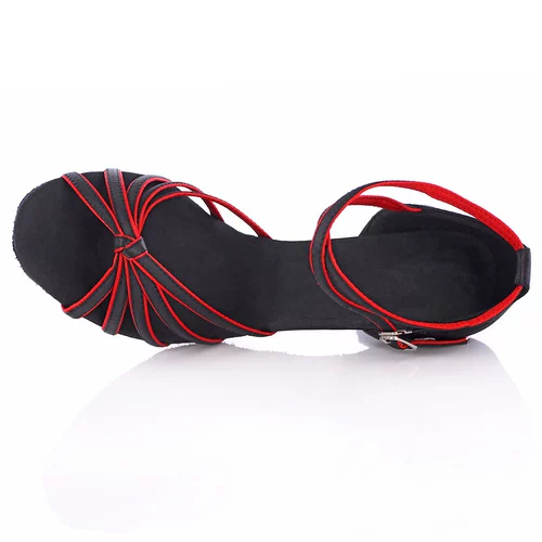 Новая женская латино -танцевальная обувь для взрослых среди высоких каблуков, новичка на высоком уровне.