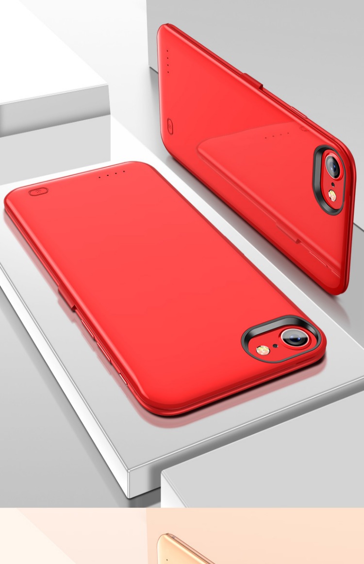 Iphone6 ​​back clip sạc kho báu X Apple 7plus pin 6S chuyên dụng 8P siêu mỏng XS điện thoại di động vỏ điện thoại di động 6sp điện thoại di động dung lượng lớn clip trở lại chính hãng một trở lại 8 gốc
