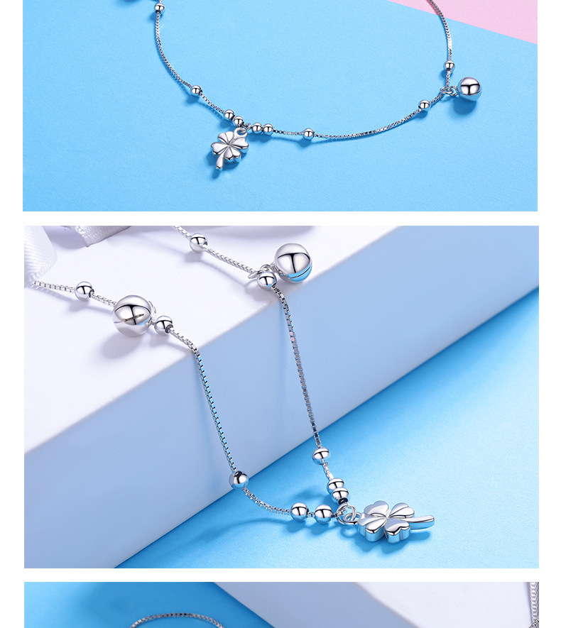 Chaine de cheville Femme en Argenterie - Ref 3101445 Image 16