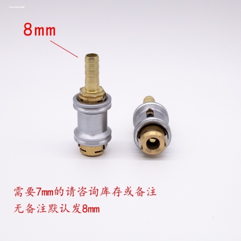 Tire Quick Inflation Nozzle, Self-Locking Air Inflator Head, Tire Pressure Gauge, Air Nozzle, Copper Clamp-Type Air Inflation Tool