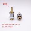 Tire Quick Inflation Nozzle, Self-Locking Air Inflator Head, Tire Pressure Gauge, Air Nozzle, Copper Clamp-Type Air Inflation Tool