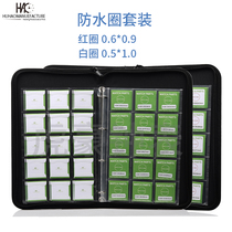 Watch repair tools watch back cover waterproof ring accessories sealing ring combination set 0 5 0 6 set 16-40mm