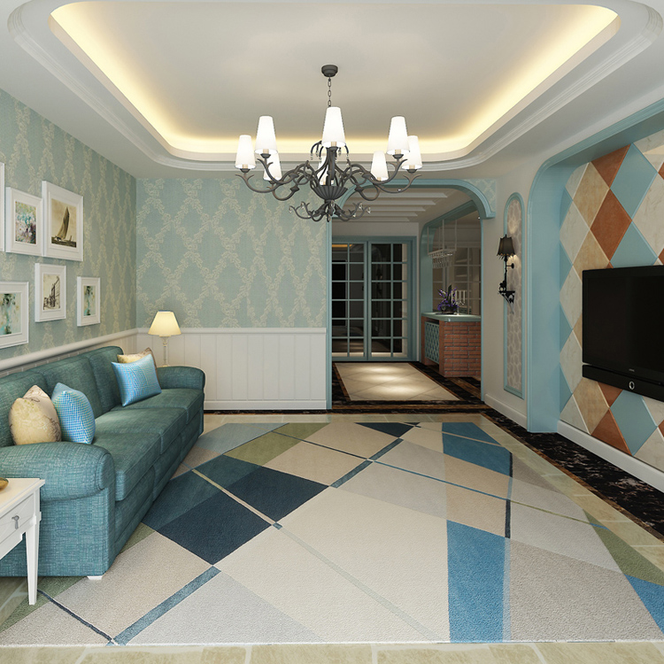 Nordic thảm phòng khách bàn cà phê nhỏ gọn sofa hiện đại đệm đáng yêu phòng ngủ căn phòng đầy đủ các cửa hàng cạnh giường ngủ chăn rửa - Thảm tấm trải sàn