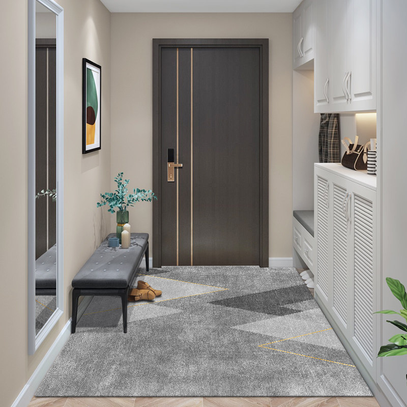 Nordic light and luxurious doormat Entrance Door home Entrance Door Footbed bedroom Bathroom Makeup room Kitchen Non-slip Mat