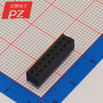 Pitch 2 0MM Double row straight inserts Notre socket Notre socket 2 * 9P Electronic components for single