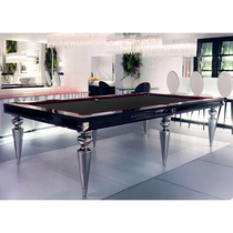 Adult pool table Household art mirror American nine-ball black 8 villa club custom world pool table