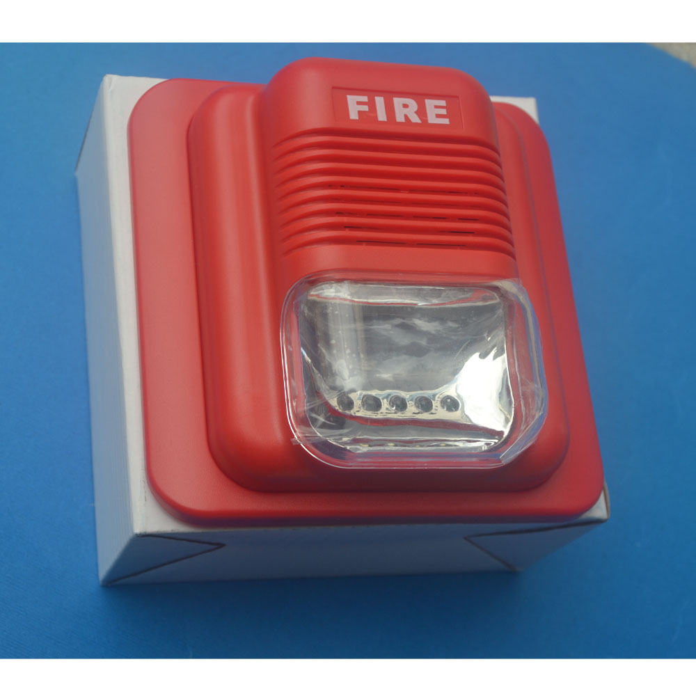 24V fire sound and light alarm flash sound and light warning light fire alarm LS-104