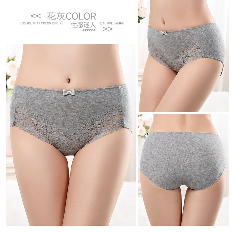 Cotton 100% cotton mid-eo ren đồ lót gợi cảm không có dấu vết tam giác hông nữ đồ lót nữ bán buôn quần chip nam