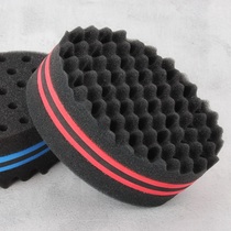 barbershop Black dirty braided sponge tool Hip hop care styling Explosive head styling Hip hop care sponge