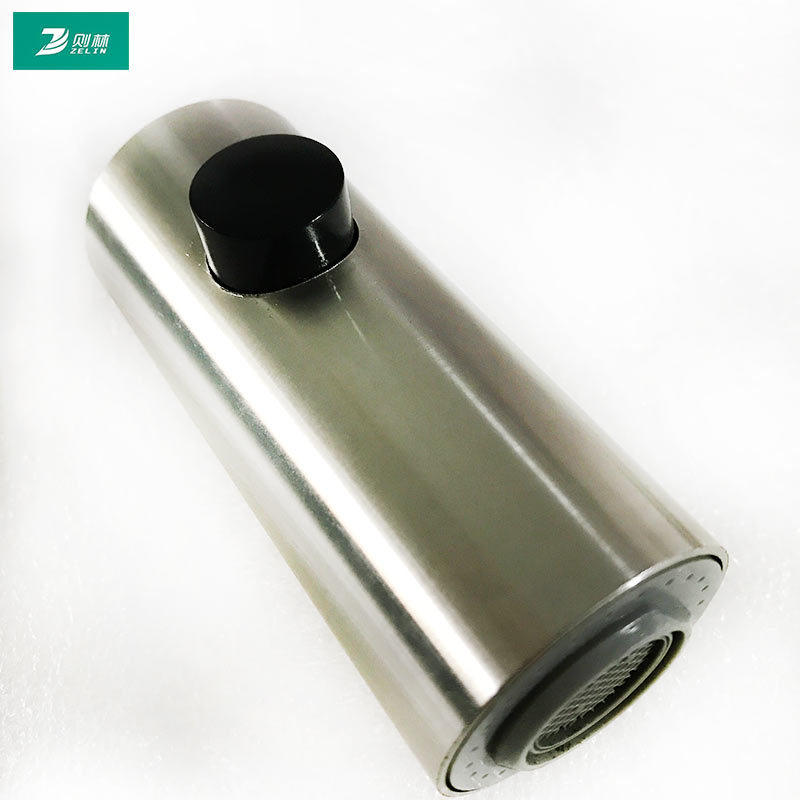 Kitchen Pull-Out Shower Dual-function Pull-Out Kitchen Shower Button Type Hand Shower Sprinkler Manufacturer