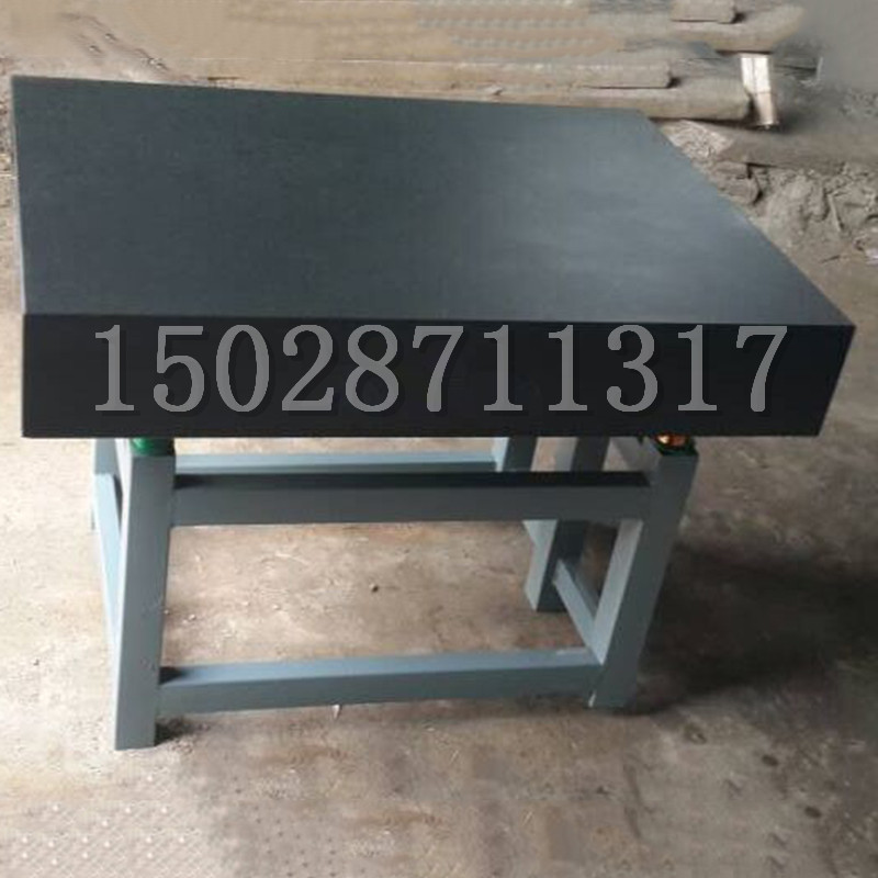 Marble platform 1000 * 2000 marble inspection platform 00 level right angle ruler high-precision granite platform