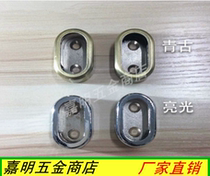 16MM high-grade zinc alloy clothing holder bright decorative clothing holder concealed clothing holder concealed clothing pipe seat