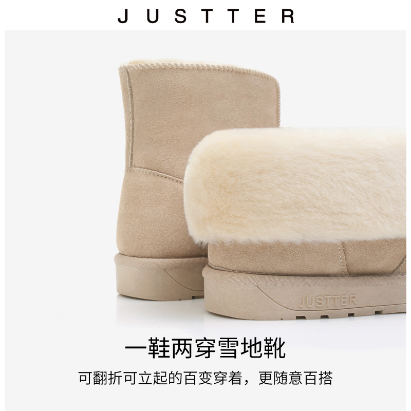 Bottes mi-saison femme JUSTTER  en TPR - Ref 3249908 Image 3