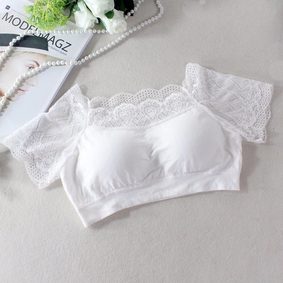 Áo lót ngực ống top với áo lót nữ mùa hè ren ren cơ ngực hàng đầu phần mỏng kích thước lớn không có vòng thép đồ lót đồ lót nữ cao cấp