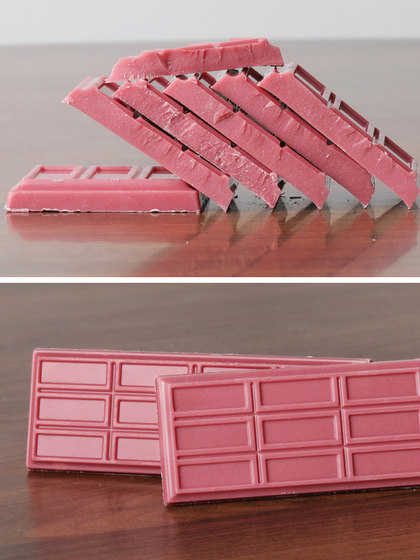 百诺天然红宝石可可豆制作排块巧克力纯可可脂不添加人工色素30g