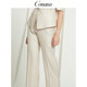 Conidis straight trousers for women in summer new slim fit versatile workplace commuter small feet trousers