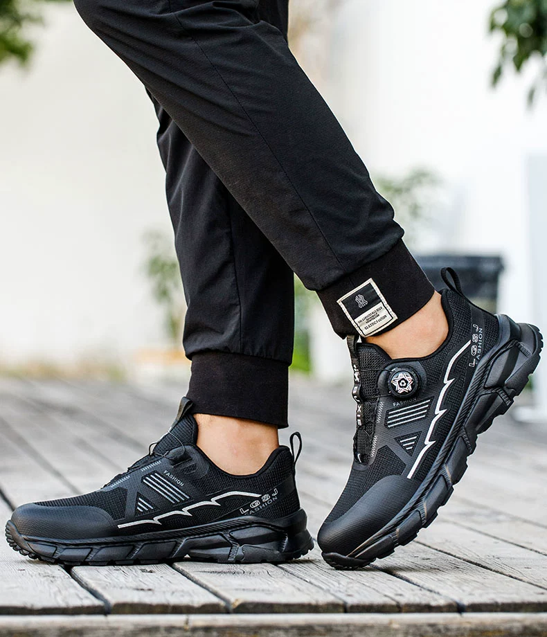 Labor protection shoes for men, anti-smash and anti-puncture, old insurance with steel plate, steel toe, work site shoes, insulated, lightweight, high-end