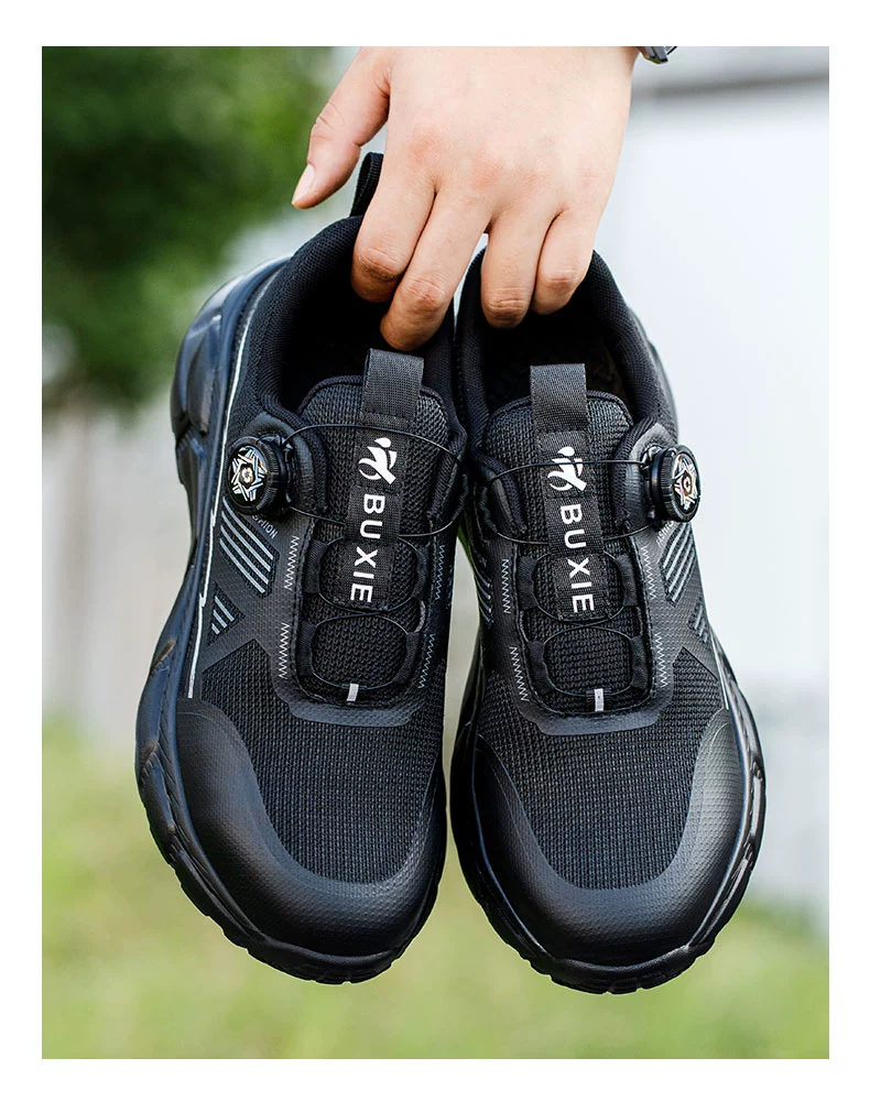 Labor protection shoes for men, anti-smash and anti-puncture, old insurance with steel plate, steel toe, work site shoes, insulated, lightweight, high-end