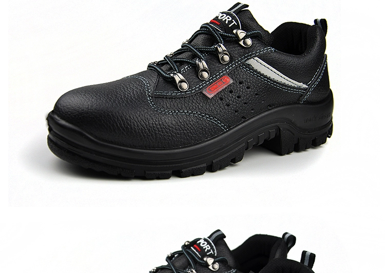 chân máy nhẹ khử mùi rắn giày bảo hiểm lao động nam Baotou Steel chống đập chống xuyên-an toàn mùa hè công việc bếp thông gió cách nhiệt