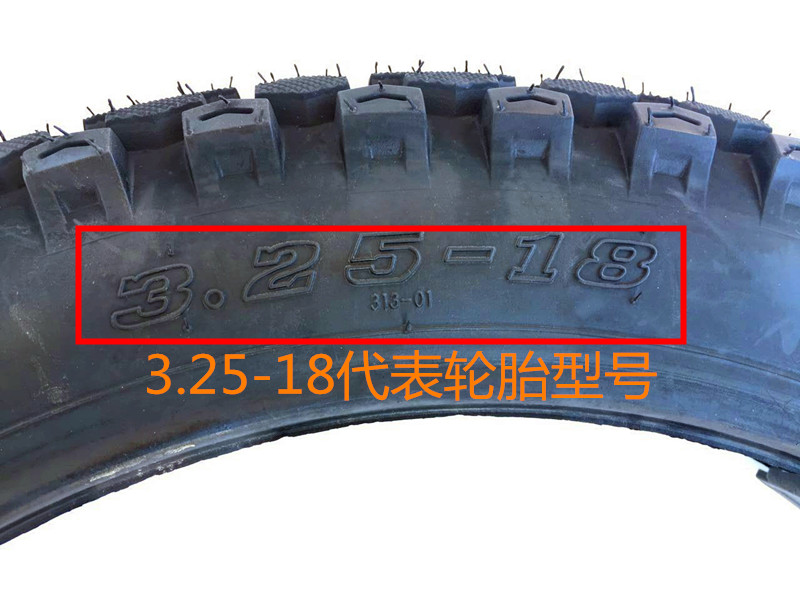 Lốp xe da báo vàng 3.25 / 325-18 Lốp xe máy cho nam lốp xe máy lead