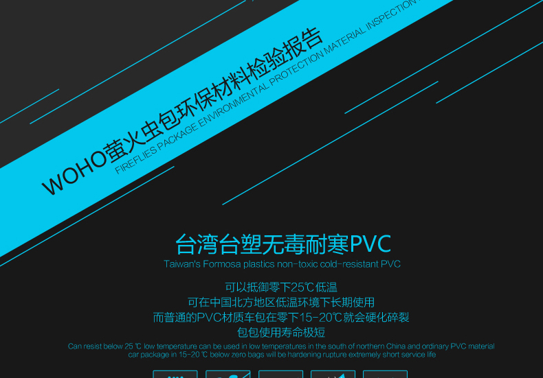 Sacoche pour vélo mixte WOHO - Ref 2214028 Image 18