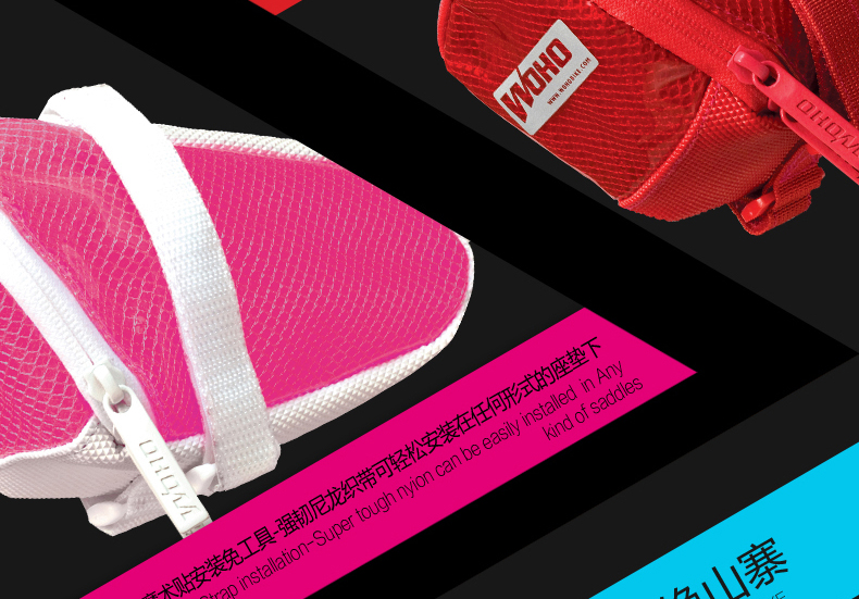 Sacoche pour vélo mixte WOHO - Ref 2214028 Image 25