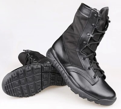 Bottes militaires pour homme - lumière - Ref 1398273 Image 6