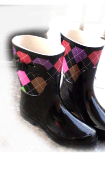 Chaussures - bottes caoutchouc homme pour hiver - semelle tendon - Ref 971653 Image 9