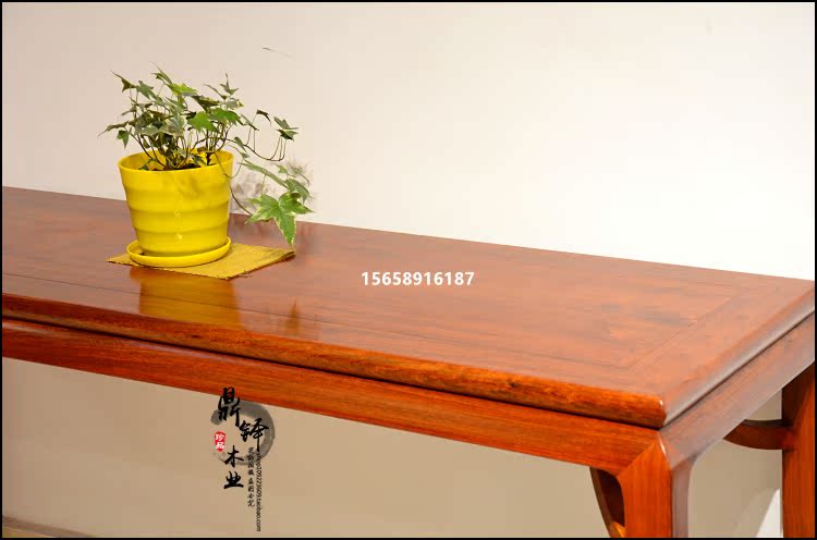 Đồ nội thất gỗ gụ Ming phong cách cổ rắn dải gỗ trường hợp một số gỗ hồng mộc Miến Điện cho bàn hiên nhà bàn phong cách Trung Quốc - Bàn / Bàn bàn gỗ xếp mini