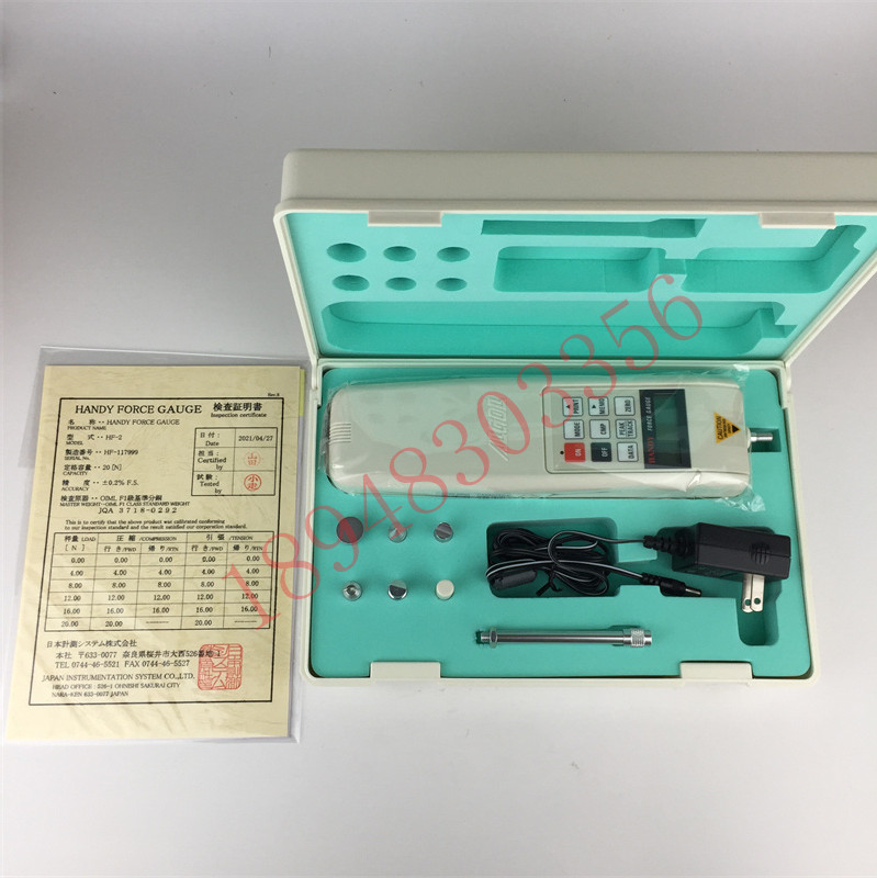 Original spot Japan ALGOL HF-1 2 5 HF-10 20 50 100 digital display push-pull force meter