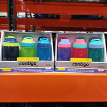 Open the market guest costco domestic contigo Condick child leak-proof straws water bottle 414mlx3