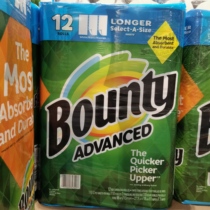 Bounty household casual tear kitchen paper towel napkin absorbent oil absorbent paper Costco domestic