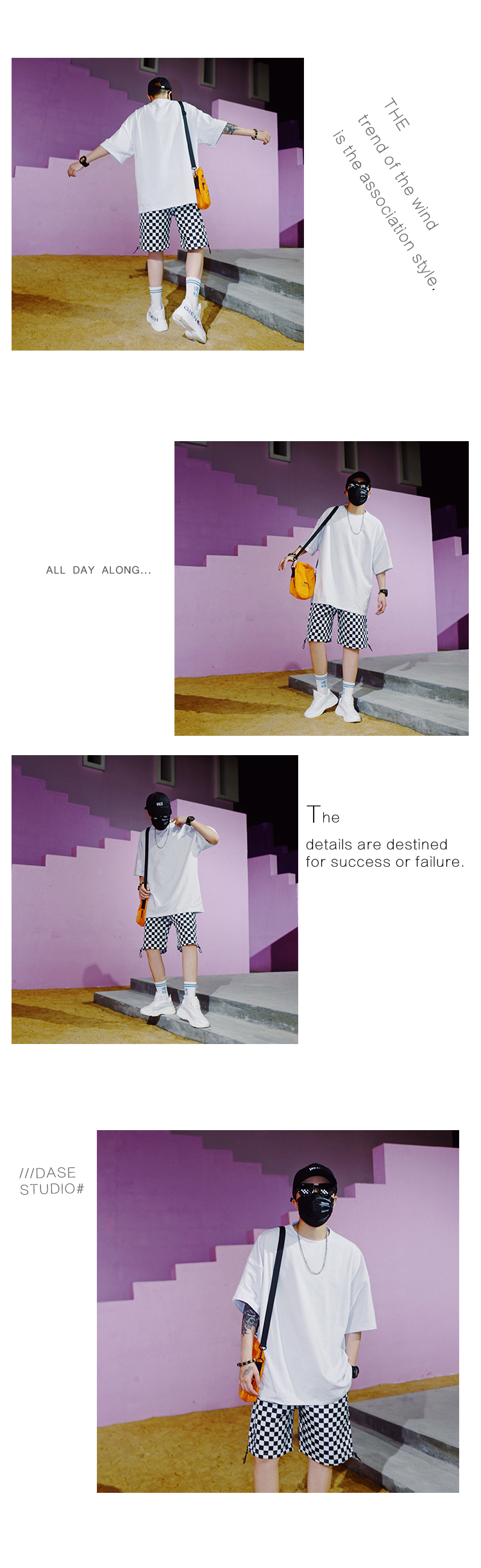 Mùa hè Hàn Quốc OVERSIZE áo trễ vai ngắn tay nam và nữ bf gió tròn cổ hip-hop màu nửa tay áo TEE thủy triều áo phông nam tay ngắn có nón