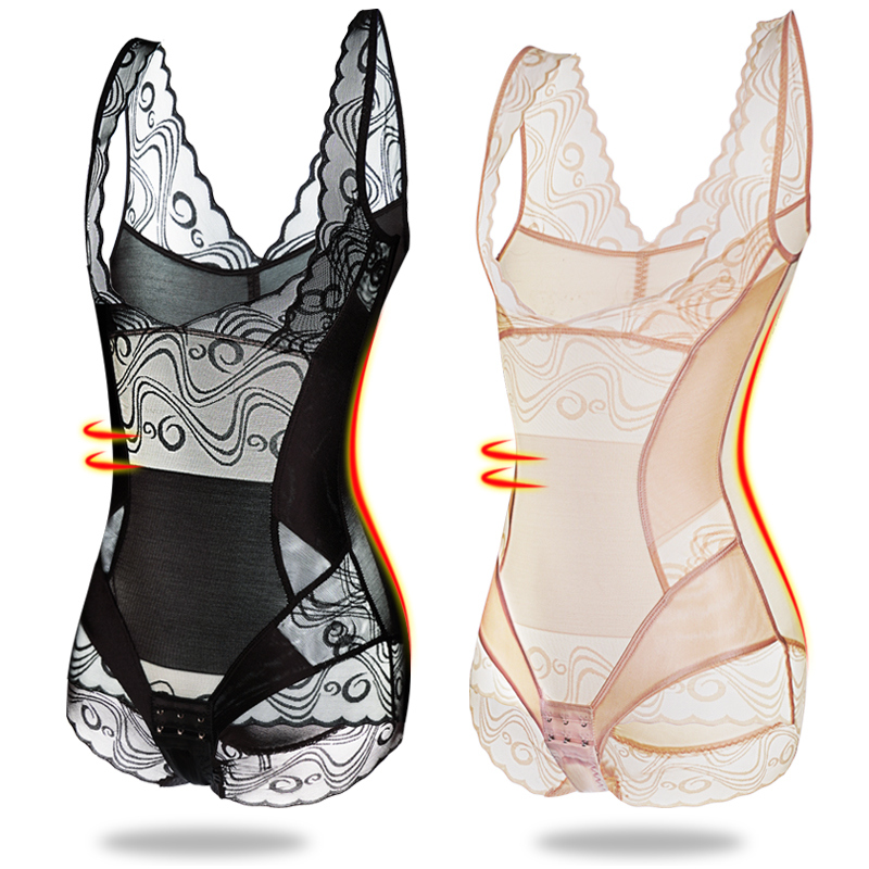 One-piece shapewear postpartum fat-burning slimming belly girdle body shaping underwear female hip lifting seamless summer thin section