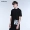 TRENDIANO new men mùa hè giản dị cotton in dài cổ tròn áo thun ngắn tay 3JI1021890 - Áo phông ngắn áo thun 