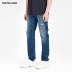 Xu hướng mùa hè của nam giới TRENDIANO Cotton Slim Stretch Quần jeans dài Quần dài 3GC206704P - Quần jean quần tây nam Quần jean