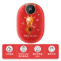 Новогодние благословения корова [Полимер 10000 мАч батарея |