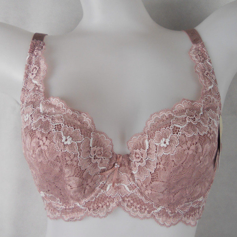 Ancient and modern cup bras gathering side to improve anti - drop - down 08313